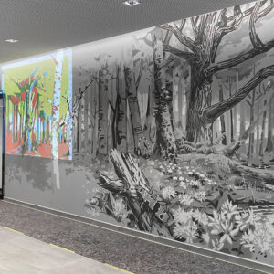 Bundesamt für Naturschutz Wandgestaltung