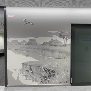 Bundesamt für Naturschutz Wandgestaltung