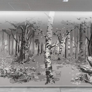 Bundesamt für Naturschutz Wandgestaltung